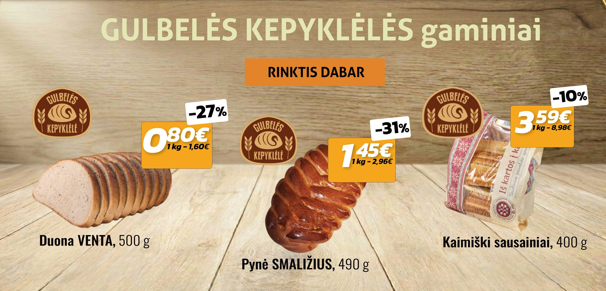 Kepyklos gaminiai